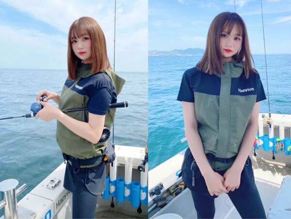 ハピソン 空調服 フィッシングウェア Lサイズ 新品未使用 アウトドア 冷感 ウェアのみ