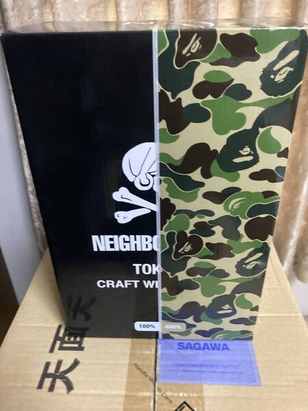 ネイバーフッド エイプBE@RBRICK 100%&400% ベアブリック