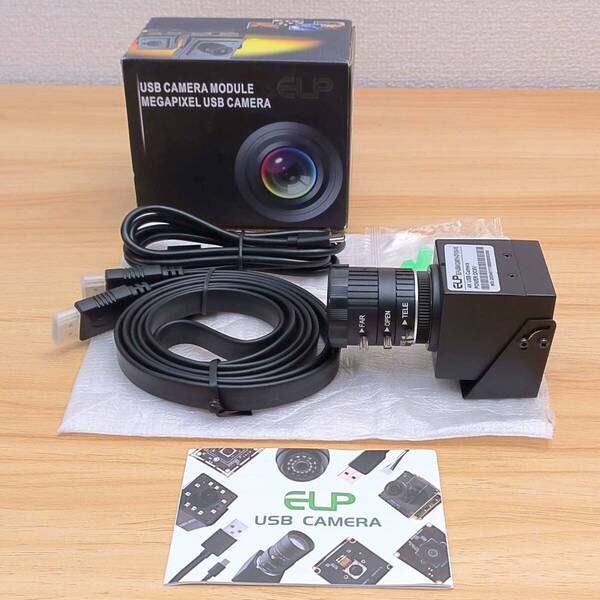 【ELP】 4K USBカメラ/WEBカメラ 8MP USB-C/HDMI【マニュアルズーム】