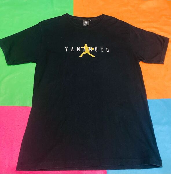 【激レア】山本由伸/デサント/オリックスバファローズ/シルエットTシャツ(サイズO)#43/ドジャース/大谷翔平/佐々木朗希/紅林/杉本/宮城