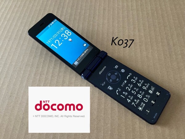 K037 ドコモ AQUOSケータイ 4G SH-02K simフリー ガラホ ガラケー アクオス カメラレス 電池パック sh44 shbl02 sh-n01 日本通信 povo