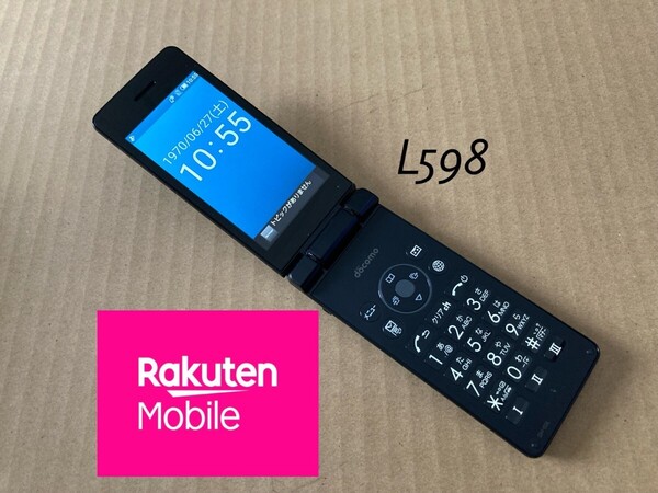 L598 ドコモ AQUOSケータイ SH-03L 4G LTE simフリー ガラホ ガラケー sh-02l カメラレス モデル 日本通信sim 楽天モバイル povo