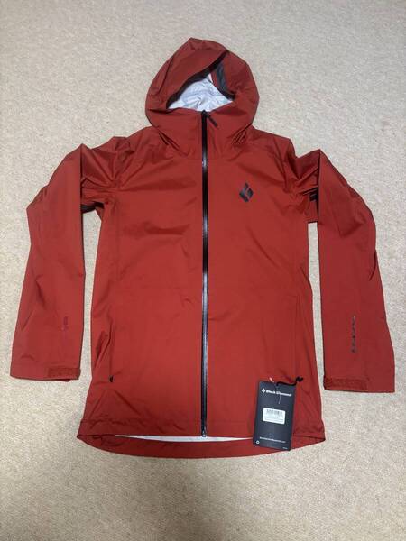 新品タグ付送料無料♪ストレッチレインシェル Black Diamond STORMLINE STRETCH RAIN SHELL