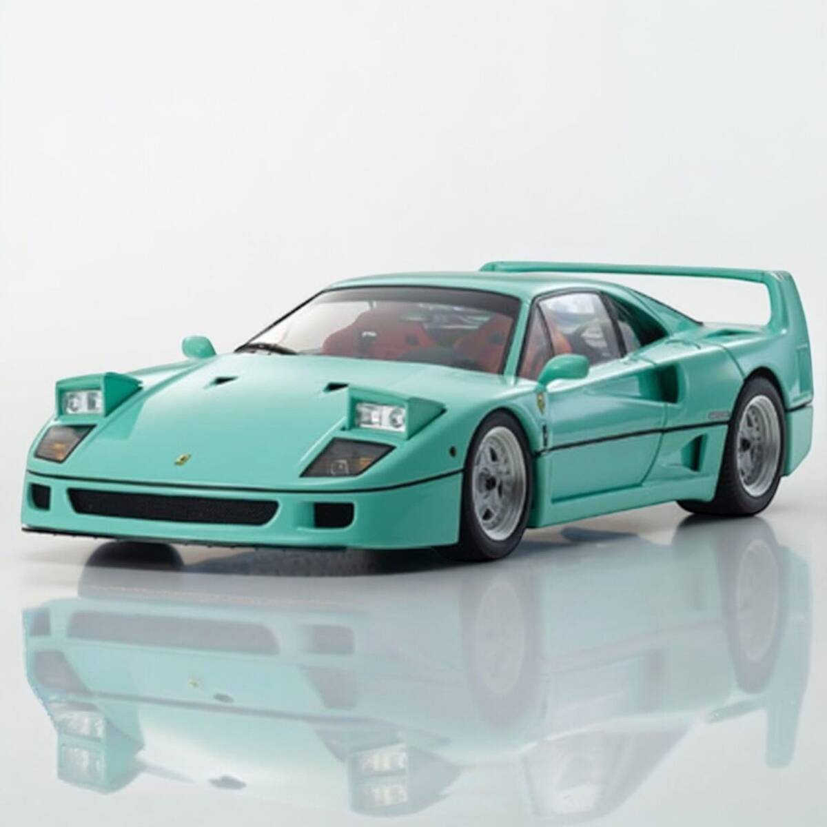 楽天市場】ミニカー 1/18 フェラーリ F40 ブラック 京商 ダイ