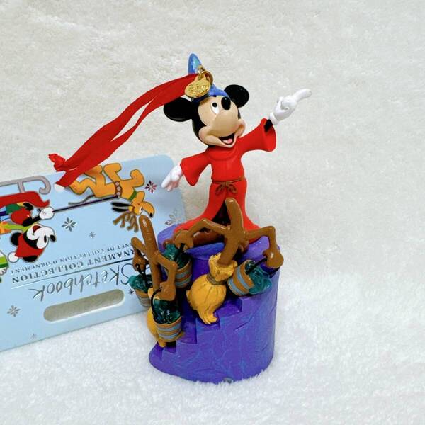 USディズニーストア★ファンタジア オーナメント ミッキー 魔法使いの弟子★クリスマス shopdisney フィギュア