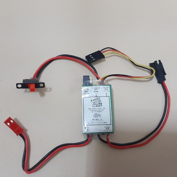 ●即決価格●送料無料● WPL オプション ESC ドラッグブレーキ付き 改造 パーツ クローラー 低速 高速 C14 C24 C34 C44 C54 C74 アンプ