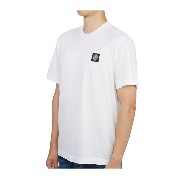 Stone Island ロゴパッチ クルーネック Tシャツ 771524113 ストーンアイランド メンズ