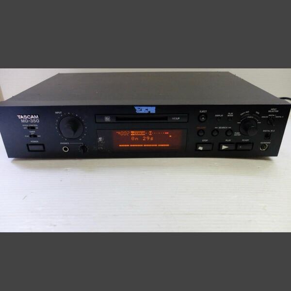 【完動品】TASCAM MD-350 タスカム MDデッキ ⑤