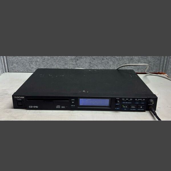 【完動品】TASCAM CD-01U タスカム CDプレーヤー 業務用 ③