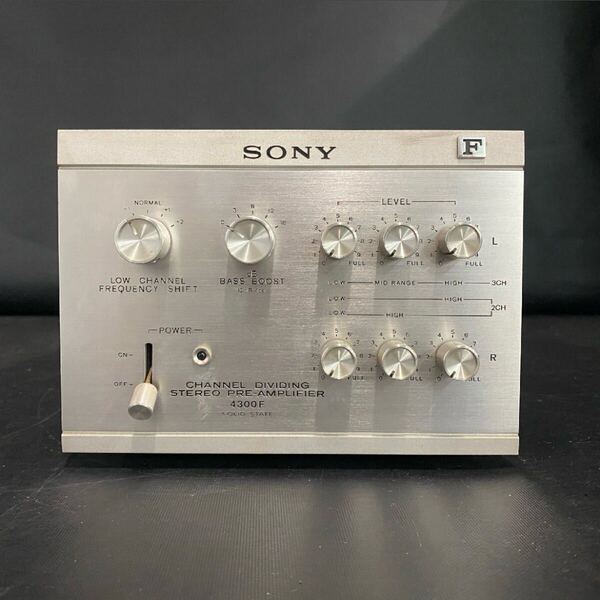 【美品】SONY TA-4300F ソニー チャンネルデバイダー ⑤