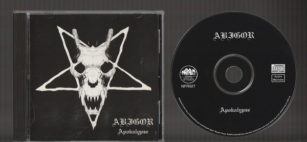 即決 ABIGOR APOKALYPSE 輸入盤CD ブラックメタル NAPALM RECORDS オーストリア