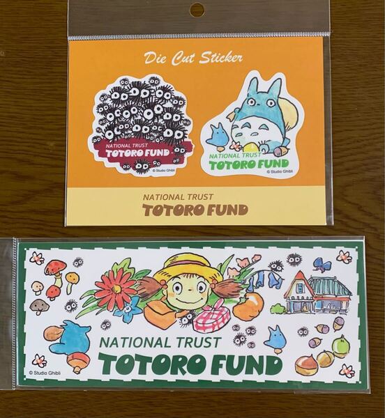 ☆新品 となりのトトロ ステッカー2点セット♪ジブリパーク購入品!!