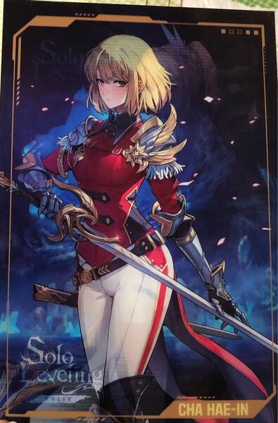 向坂雫 カード 俺だけレベルアップな件 イベント配布品 ソロレベリング Solo Leveling