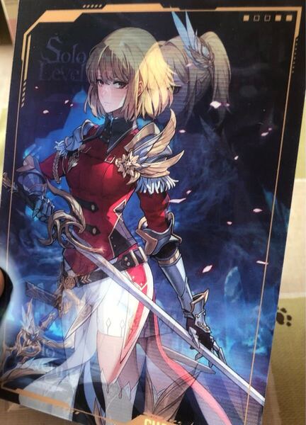 ラスト1枚 向坂雫 カード 俺だけレベルアップな件 イベント配布品 ソロレベリング Solo Leveling