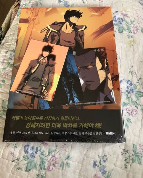 未開封 俺だけレベルアップな件 韓国語版 4巻 漫画 カード付き ソロレベリング Solo Leveling