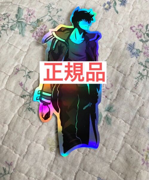 ③ ホログラムステッカー シール 正規品 俺だけレベルアップな件 ソロレベリング Solo Leveling