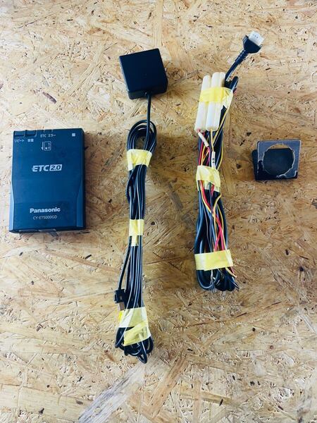 ETC2.0/ETC車載器/CY-ET5000GD/アンテナ分離型音声案内/新セキュリティー規格/Panasonic/動作確認済み/パナソニック
