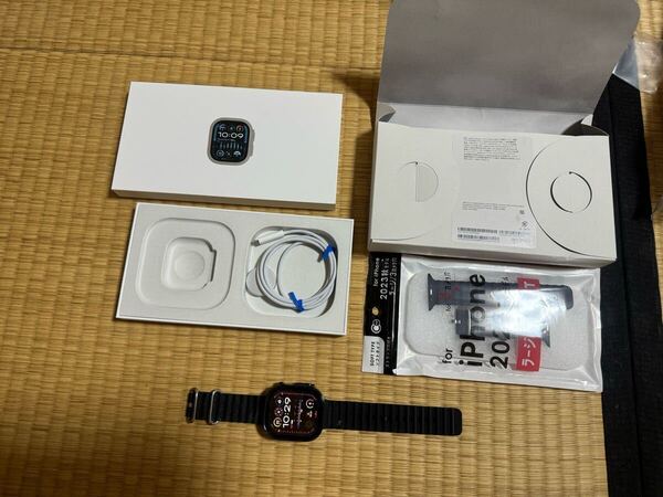 Apple アップルウォッチ ULTLA2 49mm 64GB MREJ3J/A A2986 watchOS10.4