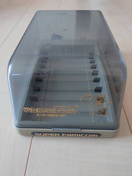 任天堂 スーパーマリオワールド スーパーファミコン ソフトケース 中古