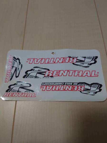 RENTHAL レンサル ステッカー 未使用 長期保管品
