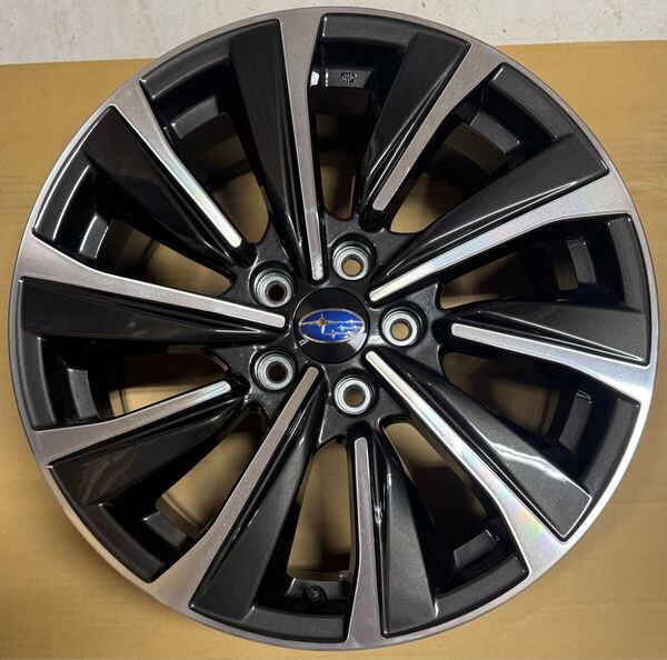 ☆新車外し☆ 補修用 1本のみ 送料無料 納車外し スバル VN5 LEVORG レヴォーグ STI スポーツ 純正 18インチアルミホイール ④