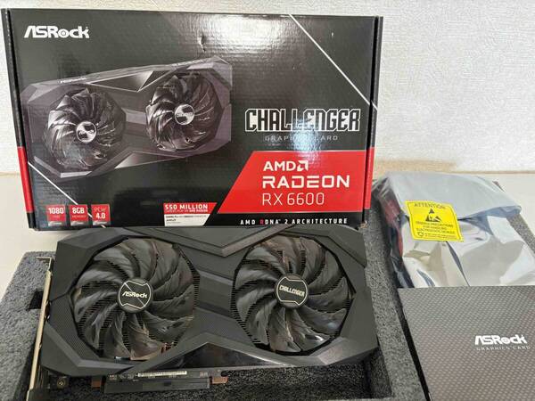 返品対応あり モンハンワイルズ快適動作 RX6600 スト6ベンチにて動作確認済み ゲーミングPCグラボ グラフィックボード (CH82) 配信 実況