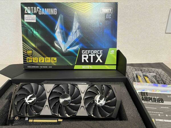返品対応あり モンハンワイルズ快適動作 GeForce RTX3070Ti RTX 3070 Ti スト6動作確認済 ゲーミングPCグラボグラフィックボード(ZO37T_01)