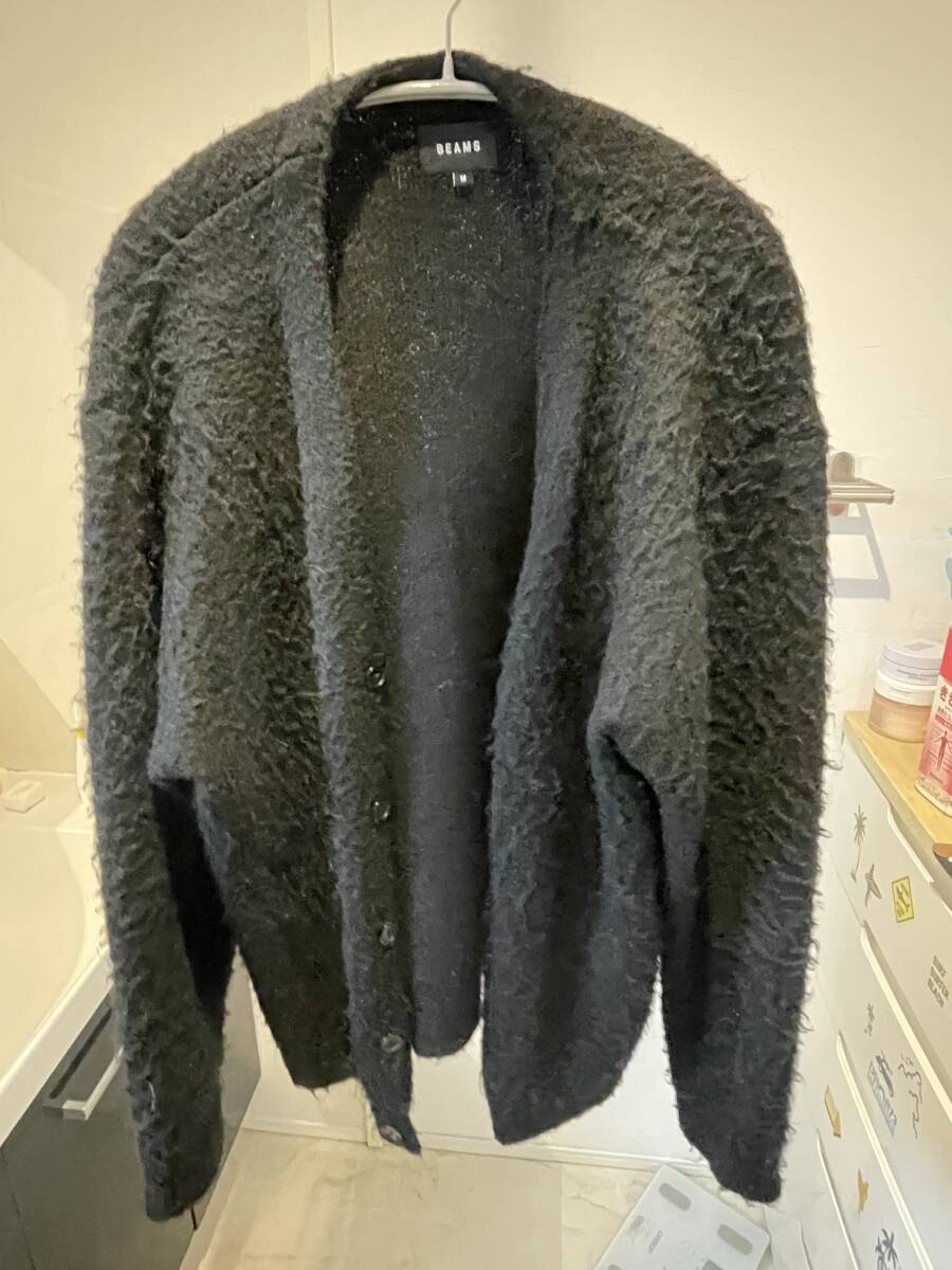 90’s Black mohair カートコバーンモヘアカーディガン野村訓一 90's Black mohair カートコバーンモヘアカーディガン野村訓一