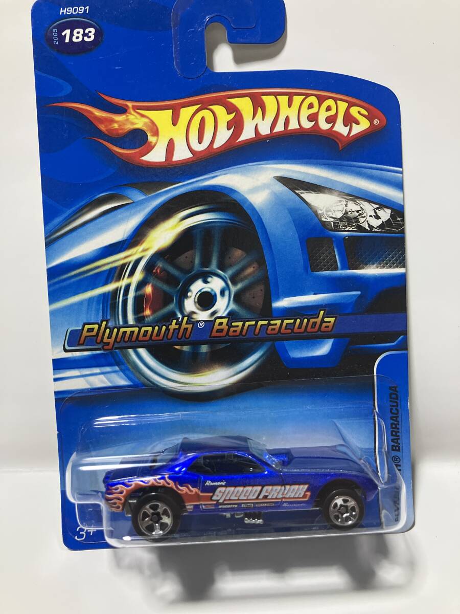 希少HotWheels(ホットウィール)2004FIRST BARRACUDA （ﾎｯﾄｳｨｰﾙ 1