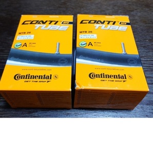 コンチネンタル Continental MTB用チューブ 26インチ 米式バルブ