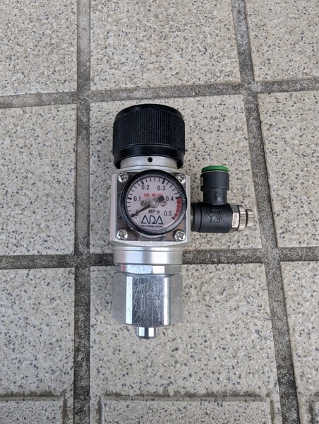 ADA CO2 スピードレギュレーター アクアデザインアマノ AquaDesignAmano 旧ロゴ
