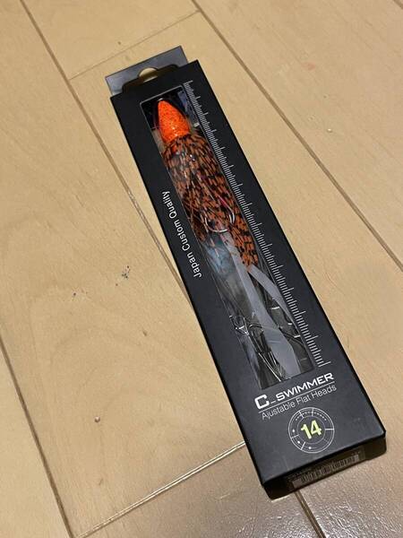 ジーク▲ Cスイマー 14g ▲オレンジ▲メバル チヌ キジハタ 根魚 ヒラメ アラカブに▲定価1023円