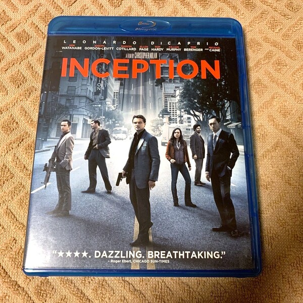 インセプション 初回限定生産 Blu-ray ブルーレイ DVD セット 3枚組 ディカプリオ ノーラン 映画