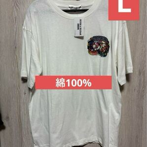 新品 ユニバカ×サミフェス2024 限定Tシャツ 綿100% Lサイズ 白