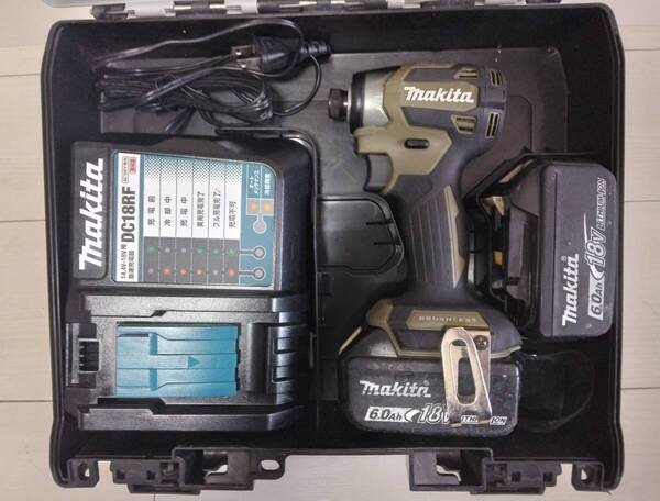 Makita マキタ 18V 充電式インパクトドライバー TD173DRGX 18V 6.0Ah