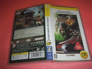 中古 PSP モンスターハンターポータブル 2nd G 2G