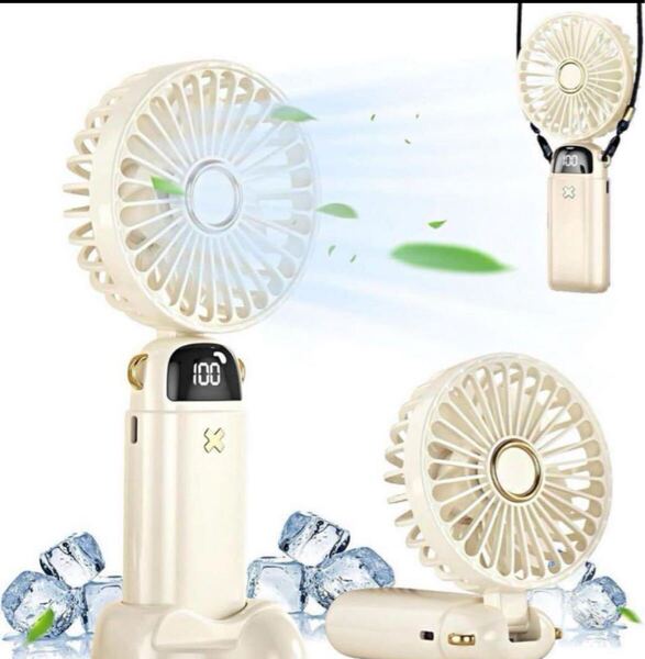 携帯扇風機 2024 ハンディファン Type-C usb充電式扇風機