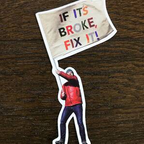 ★ Patagonia パタゴニア ステッカー IF IT'S BROKE, FIX IT! 送料込 未使用 ★