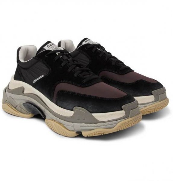 ■激レア■サイズ41■バレンシアガ■トリプルS トレーナー(黒)■新品タグ付■正規品■BALENCIAGA■TRIPLE-S TRAINER■ダッドスニーカー