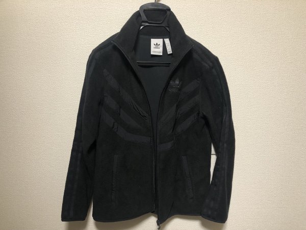 ■激レア!■美品■アディダスオリジナルス ポーラーフリース製トラックジャケット■黒■S■adidas Originals PFLEECE TRKTOP■国内正規品