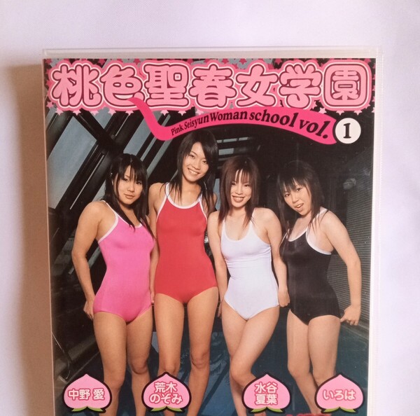 『桃色聖春女学園 vol.1』中古DVD グラビアアイドル 荒木のぞみ いろは 中野愛 水谷夏葉 荒木望