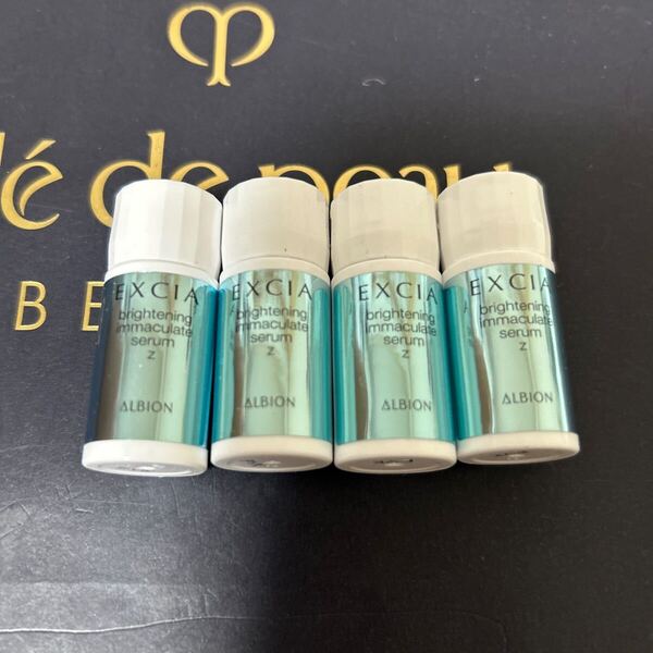 アルビオン エクシアブライトニングイマキュレートセラムZ美白美容液1.5ml×4個 新品未使用 新発売