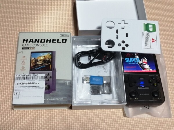 Kinhank K36 クリアブラック TFカード64GB付