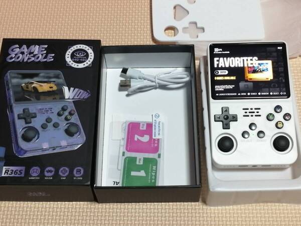 R36S ホワイト TFカード64GB付