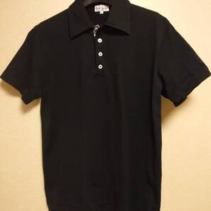 PAUL SMITH ポール スミス 半袖 綿 ポロシャツ サイズ M ブラック 黒