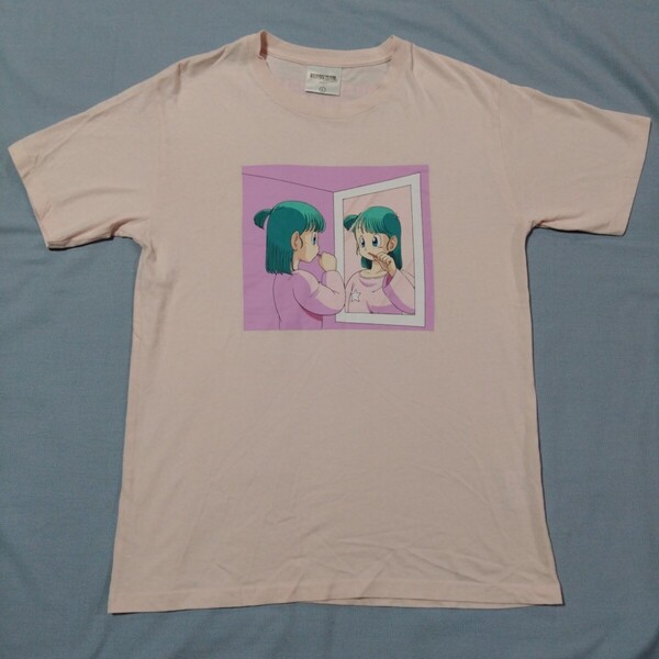 未使用 ドラゴンボール ブルマ Tシャツ 鳥山明 アニメグッズ ピンホールあり