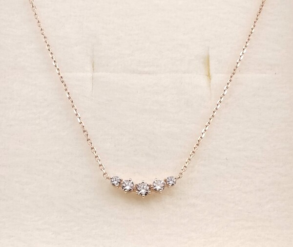 新品 正規品 canal4℃ カナルヨンドシー ネックレス ◎プレゼント ◎ネックレス シルバー ゴールド ダイヤモンド 箱紙袋リボン