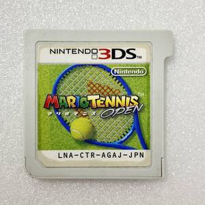 【動作確認済み】 NINTENDO 3DS ソフト MARIO TENNIS OPEN ニンテンドー マリオ テニス オープン 初期化済み 中古