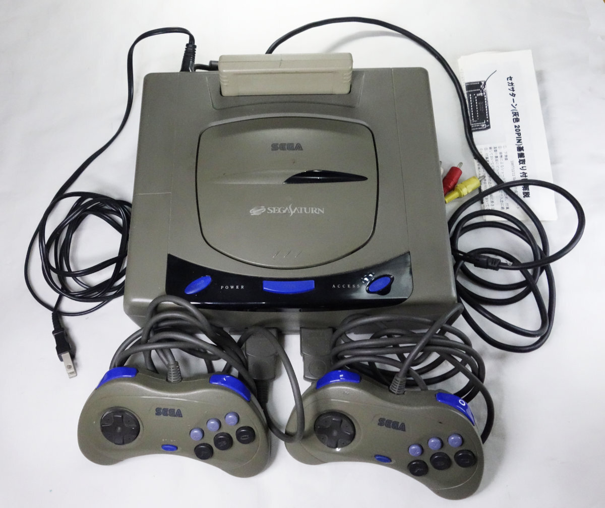 未使用+新品同様品【セガサターン コントローラーセット】非売品
