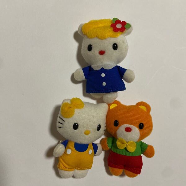 レトロ ハローキティ キティちゃん ミニぬいぐるみ マスコット